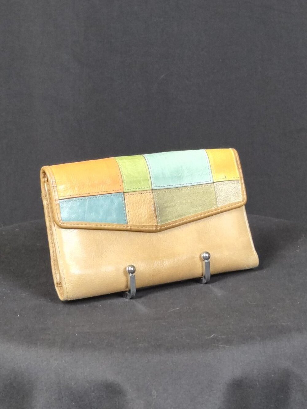 Vintage Fossil Patchwork Wallet